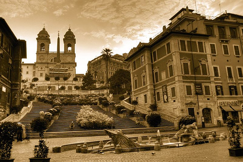 spanish steps chad howse